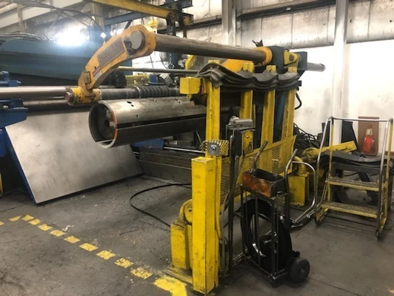 72&quot; x 50,000 LB WARNER &amp; SWASEY 72-40 RECOILER STOCK# 4166