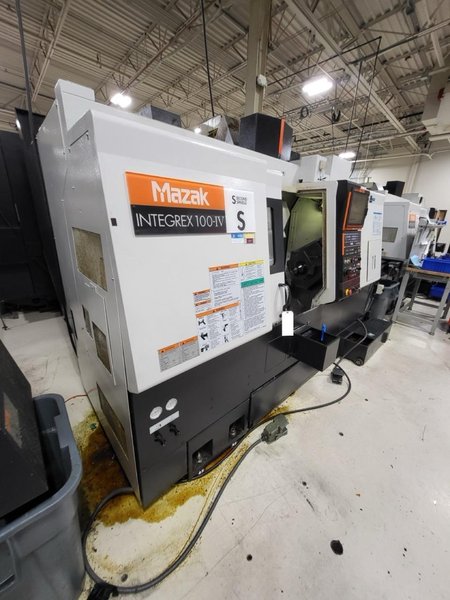Mazak Integrex 100-4 S Cnc Multi-Tasking Turning Center, 2007