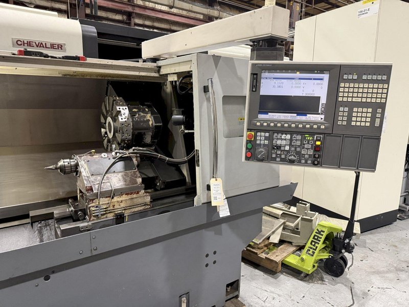 2010 Okuma Genos L400E Used CNC Lathe For Sale