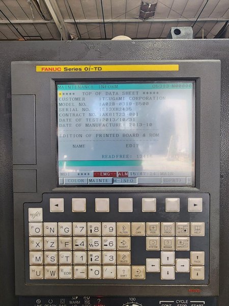 Tsugami B0205-II CNC Swiss Type Automatic Lathe