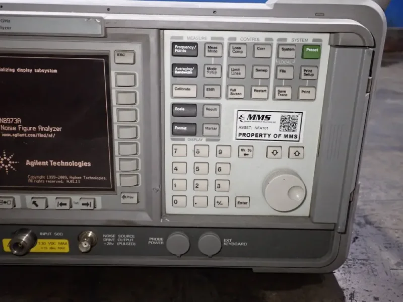 AGILENT NOISE FIGURE ANALYZER  -  N8973A