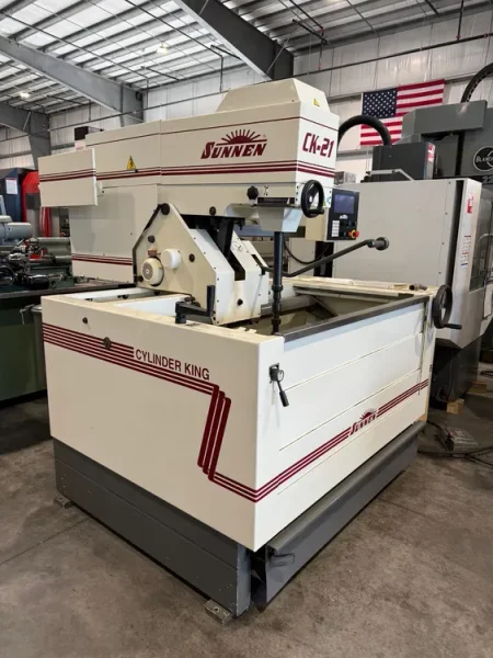 SUNNEN CK-21 Cylinder King Vertical Honing Machine 2003’ # 7968