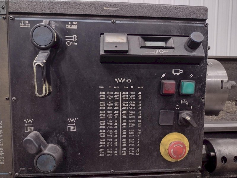 13&quot; X 50&quot; CLAUSING COLCHESTER MODEL #13 ENGINE LATHE 1.65&quot; HOLE: STOCK #23357