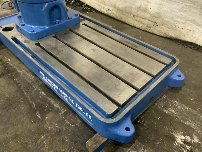 4' X 13" CARLTON RADIAL ARM DRILL: STOCK #80736