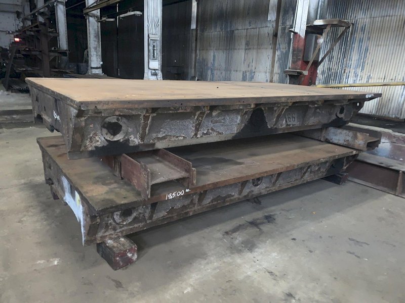 85&quot; X 146&quot; HEAVY DUTY STEEL LAYOUT TABLE: STOCK #12439