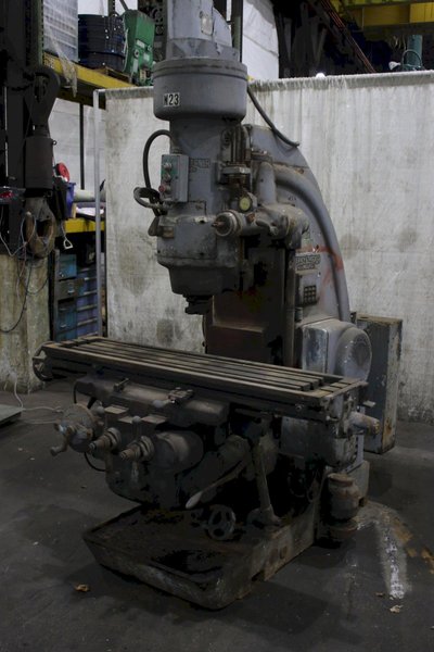 KEARNEY &amp; TRECKER MODEL 210 CH VERTICLA MILL: STOCK #756532