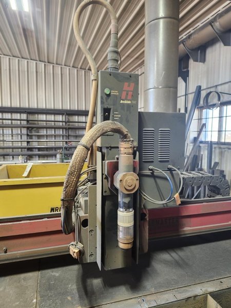 6′ x 12′ Koike Aronson M-612 Plasma Table, 2003 (rebuilt in 2011) – Hypertherm HPR130XD, 130 Amps