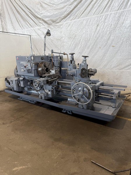 3A WARNER &amp; SWASEY M-3500 SADDLE TYPE TURRET LATHE. STOCK # 0345325