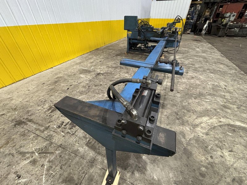 2&quot; WALLACE MODEL #1002 PROGRAMMABLE HYDRAULIC PIPE &amp; TUBE BENDER: STOCK #23183