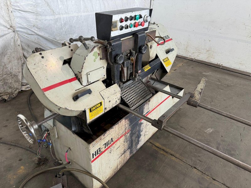 9" X 16" PEERLESS MODEL HB711A HORIZONTAL BANDSAW. STOCK # 0873124