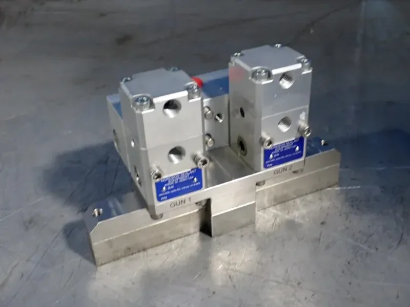 NORDSON TWIN GUN MODULE  -  7425115