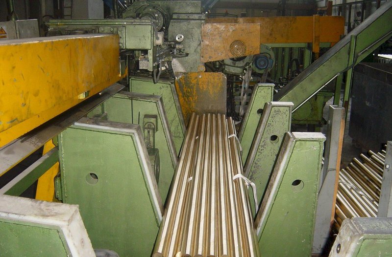 CALOW MODEL S-55 BAR PEELING MACHINE (14655)