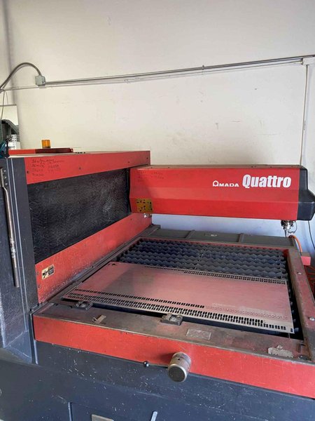 1000 Watt Amada Quattro Laser, 2002 – 4′ x 4′