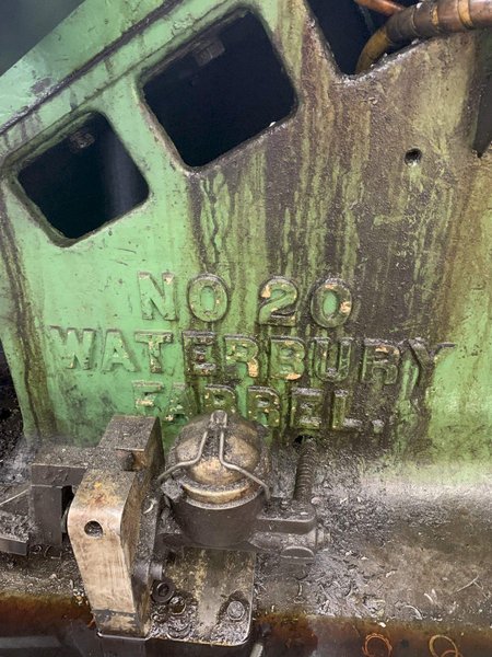 WATERBURY #20 INCLINED THREAD ROLLER: STOCK # 71569