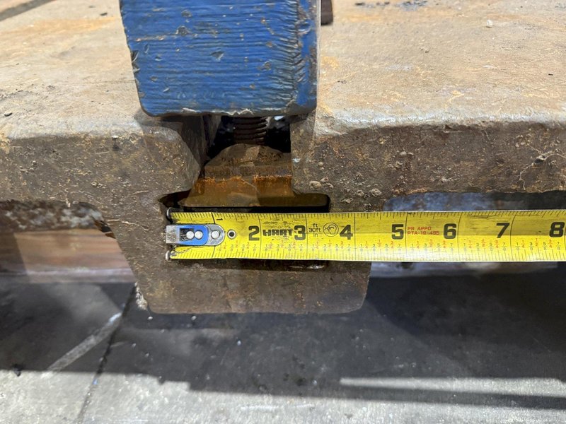 12&#039; LONG X 8&#039; WIDE X 5&quot; THICK T-SLOTTED FLOOR PLATE / LAYOUT TABLE: YOBRO #23835