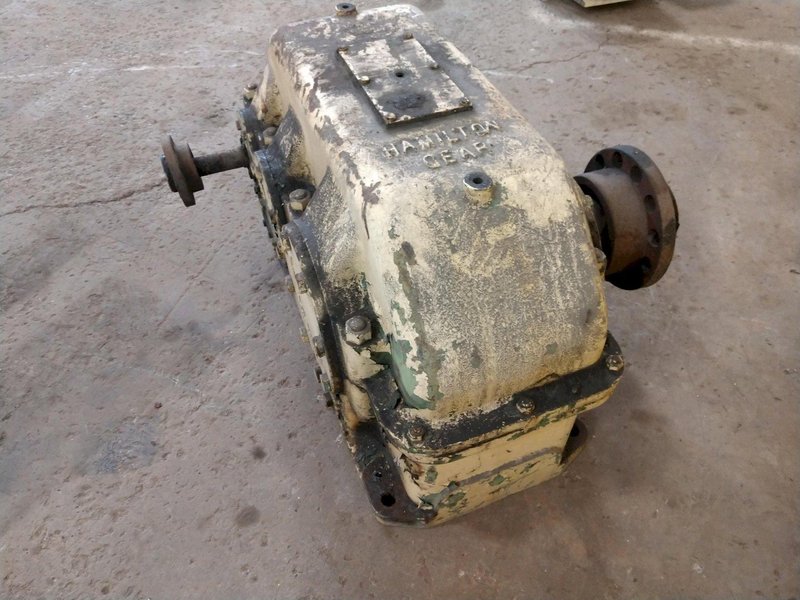 40 HP HAMILTON GEAR &amp; MACHINE REDUCING GEAR BOX: STOCK #10829