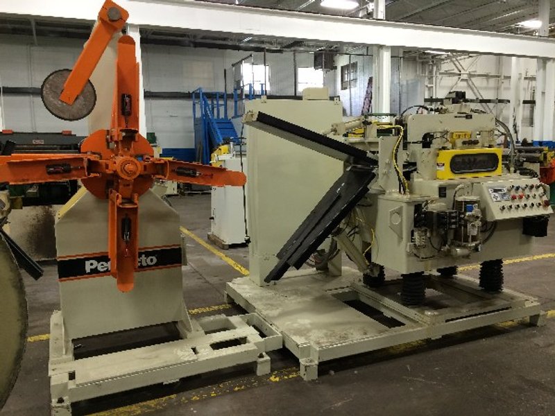 (S) PERFECTO Complete (Space-Saver) Coil Feed Line 6,000 Lbs. x 12&quot; Wide x .085&quot;