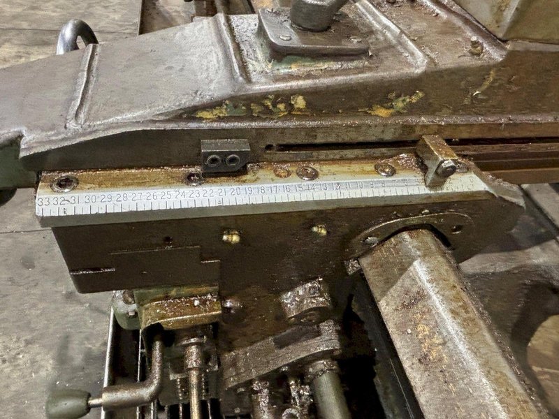 #4A WARNER &amp; SWASEY MODEL #M-3580 SQUARE HEAD 12.5&quot;
 HOLLOW SPINDLE X 144&quot; EXTENDED BED TURRET LATHE: YOBRO #24423