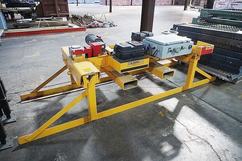 4,000 LBS CALDWELL BATTERY POWERED PORTABLE &amp; ADJUSTABLE SHEET LIFTER: YOBRO #24914