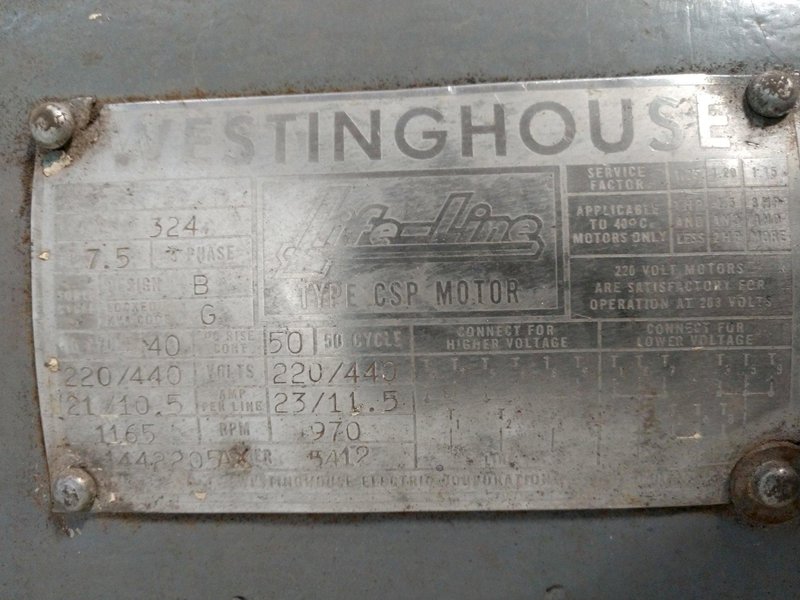 60 TON MINSTER MODEL #6 OBI PRESS, 5" STROKE: STOCK #12579