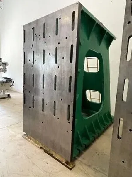 HEAVY DUTY 60”W x 101”H Matched Set Angle Plates T-Slots USA #6232