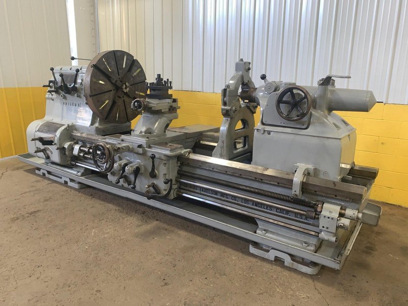 50&quot; X 72&quot; AXELSON MODEL 32 HEAVY DUTY ENGINE LATHE, 2.5&quot; HOLE: STOCK #13104