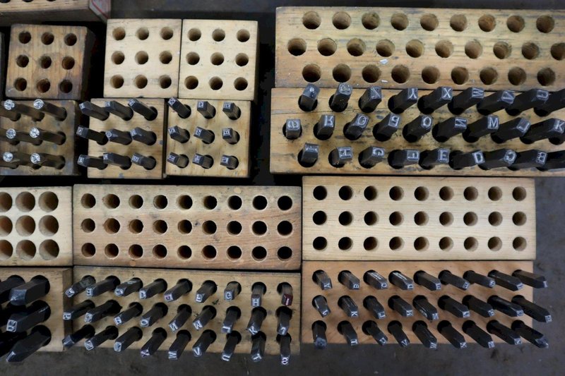 Letter and Number Steel Stamp Sets 1/8", 3/16", 1/4"- Auction Item