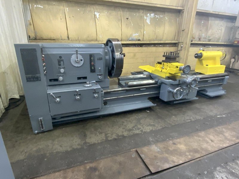 38" X 92" POREBA GAP BED ENGINE LATHE: STOCK #80622