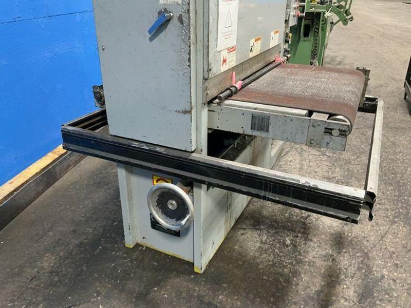 TIMESAVERS INC. 36”X50” CONVEYOR BELT WIDE BELT SANDER AND ABRASIVE FINISHER  -  137-LMPM/75