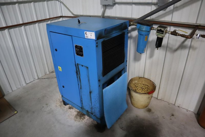 Hydrovane V07ACE-10 Rotary Air Compressor, 10 HP- Auction Item