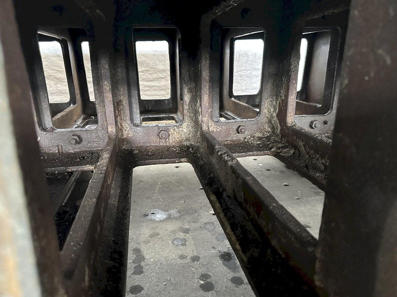 68&quot; X 124&quot; T SLOTTED WITH LEG SUPPORTS. STOCK # 0312623