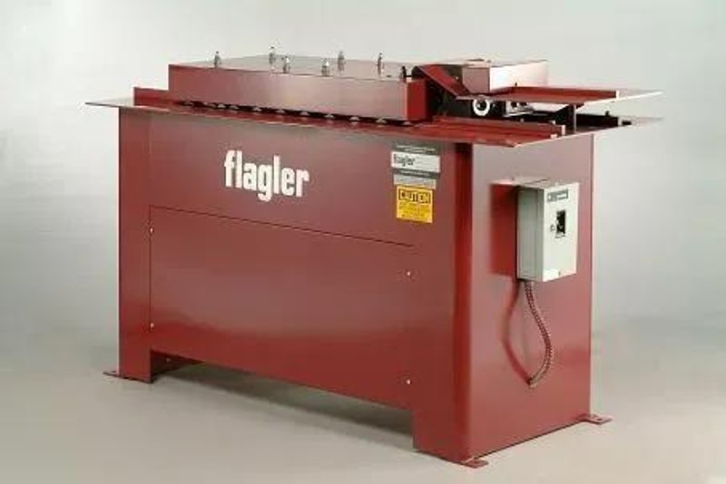 FLAGLER QUADFORMER SLIP &amp; DRIVE MACHINE WITH QUAD CUTTER SLITTING ATTACHMENT