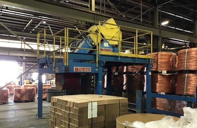 5/16&quot; BUTECH MODEL SK135-SP HIGH SPEED COPPER COIL SCRAP CHOPPER PROCESSING SYSTEM: STOCK #13131