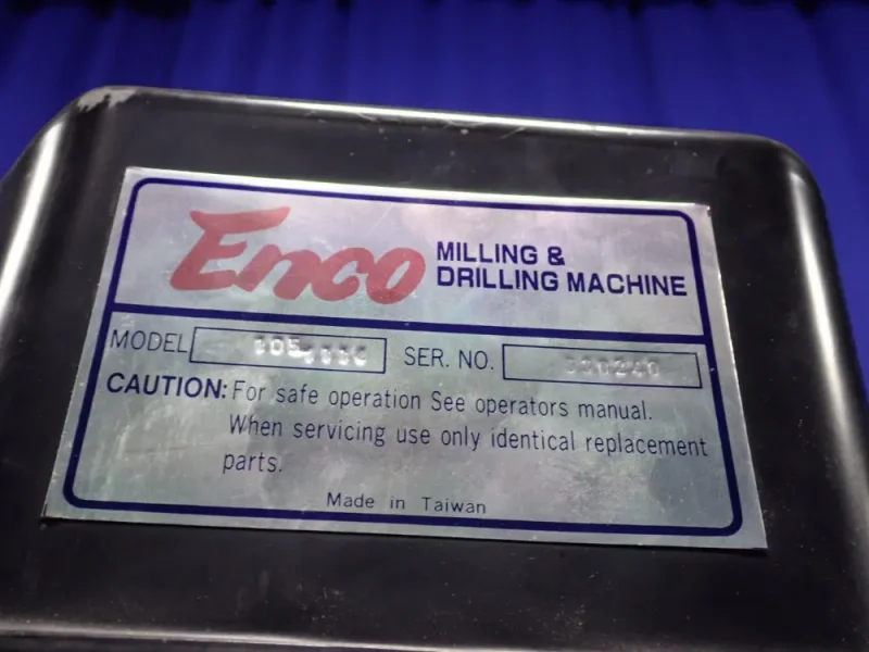 ENCO 8" X 28"  TABLE DRILLING/MILLING UNIT  -  105-1114