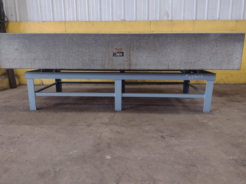 8&#039; X 4&#039; X 14&quot; CHALLENGE PRECISION LAYOUT INSPECTION GRANITE TABLE: STOCK #23803