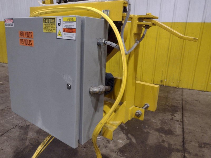 TC AMERICAN CRANE RUBBER WHEEL POWERED TRACTOR DRIVE TROLLEY &amp; HOIST CARRIER, NEW IN CRATE: YOBRO #24827