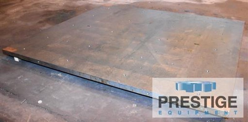 120&quot; x 105&quot; x 2.5&quot; Steel Set up Table