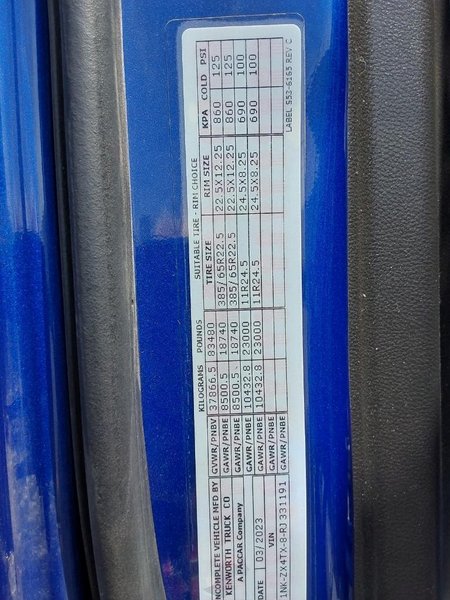 2024 Kenworth T880 1NKZX4TX8RJ331191