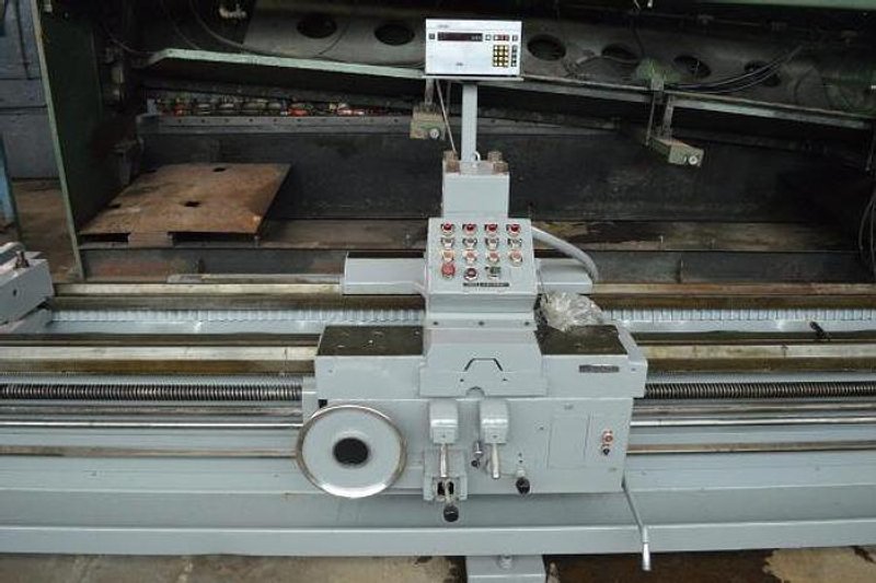 32.5" X 22'/10' LODGE &amp; SHIPLEY HOLLOW SPINDLE DUAL BED ENGINE LATHE: STOCK #10927