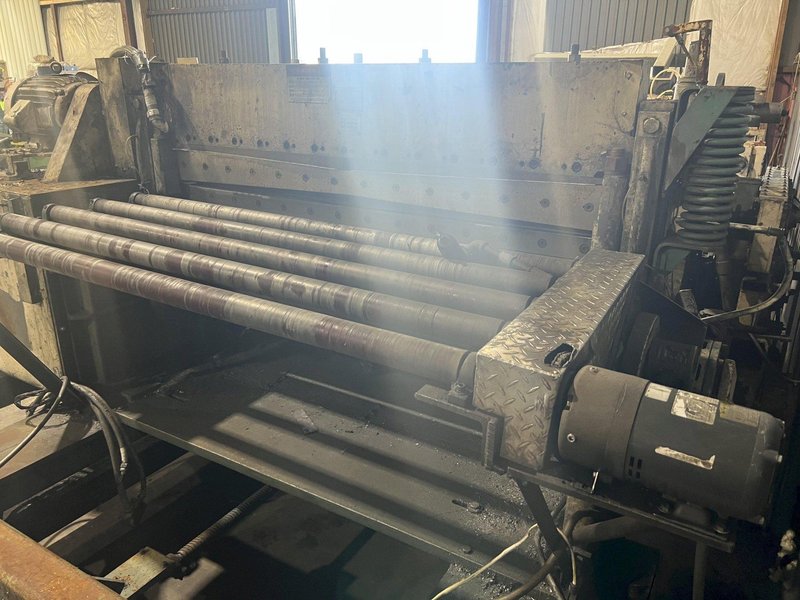 72&quot; X 12 GAUGE WYSONG MODEL #HS1072-RKB &quot;BOW-TIE&quot; HIGH SPEED SHEAR: STOCK #19346