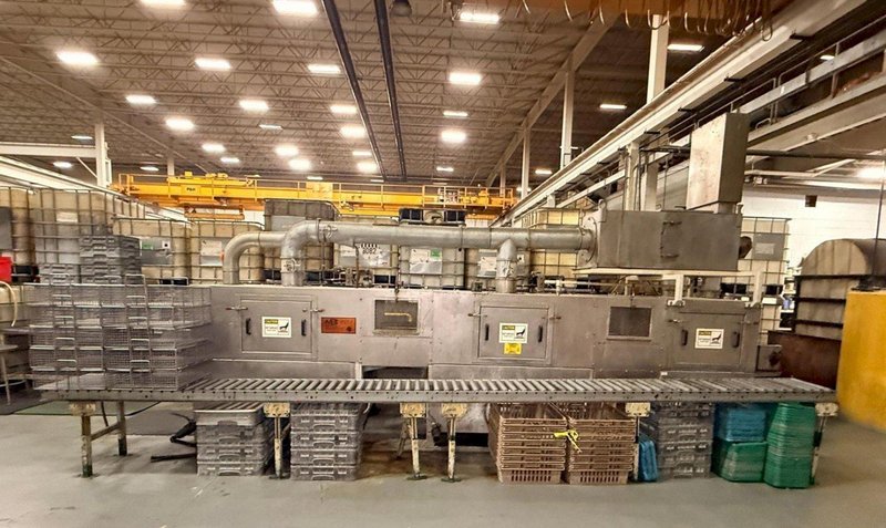 24" W X 10" H MIDBROOK MODEL #CYCLONE W/R/BD STAINLESS STEEL BELT STYLE PARTS WASHER 2011: YOBRO #24811