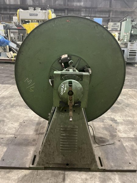 4,000 LBS X 24" LITTELL MODEL #40-24 PULL OFF COIL REEL UNCOILER: YOBRO #26130