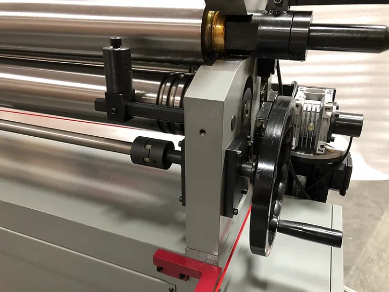 NEW 10' X 10GA GMC MODEL PBR-1010E PLATE BENDING ROLL