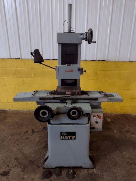6" X 18" HMTW MODEL #PMT 618 HAND FEED SURFACE GRINDER: STOCK 16707