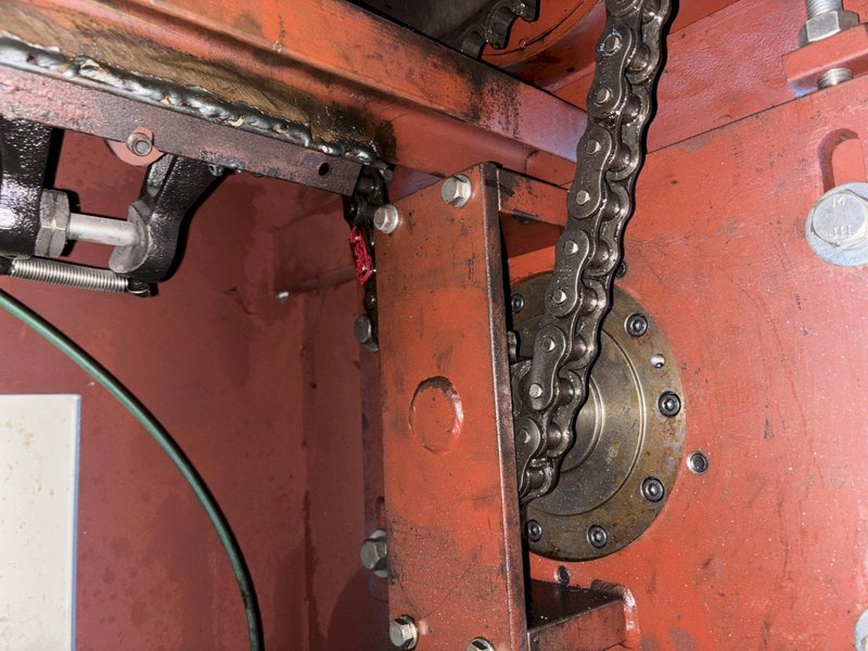 11,000 LBS X 51&quot; SEN FUNG MODEL #UC4A MOTORIZED COIL REEL UNCOILER &amp; COIL CAR: STOCK #23646