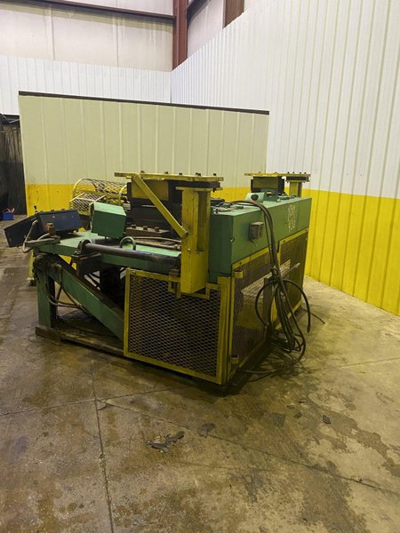 100 TON HYDRAULIC CAMBERING PRESS / POWERED SWEEP BENDER: STOCK #15860
