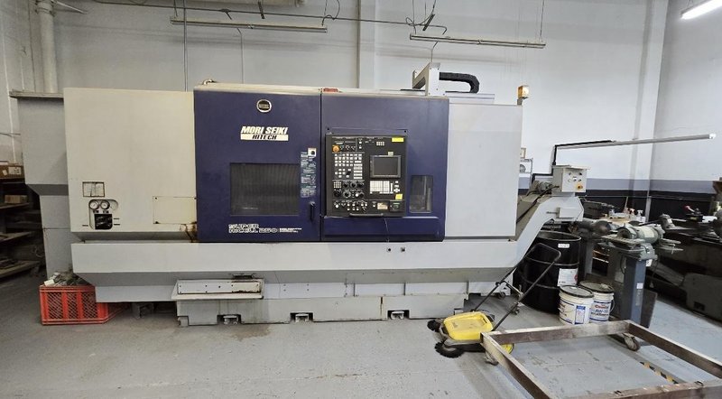 Mori Seiki Hitech Super Hicell 250 Multi Axis Lathe, 2003 – Sub Spindle, Live Tooling