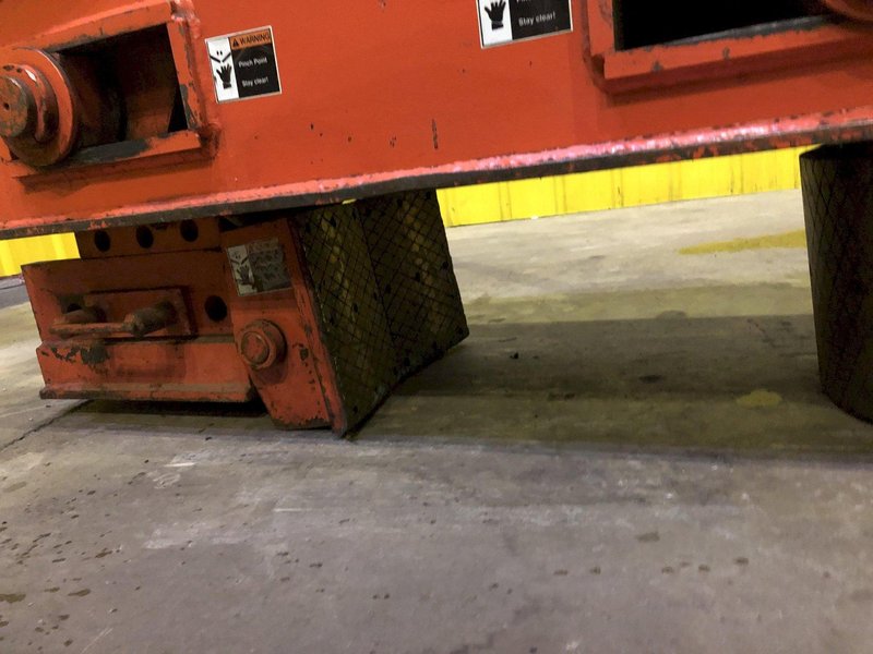 20,000 LB 10 TON BUSHMAN  MODEL #6107 DOUBLE RIM VERTICAL COIL LIFTING TONG SCISSOR TYPE COIL LIFT, NEW 2007: STOCK #15814