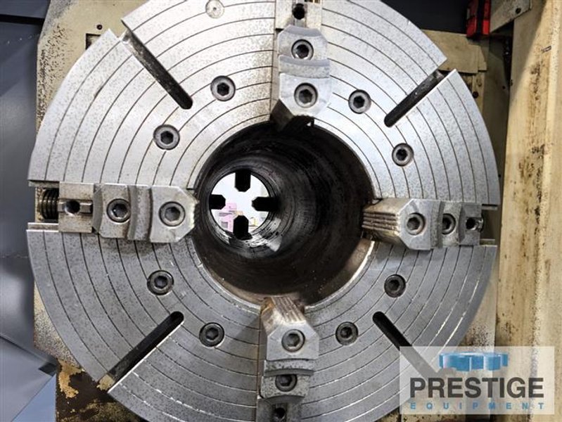 39" x 157" Geminis GHT5 G2-1000x4000 Flat Bed CNC Hollow Spindle Lathe