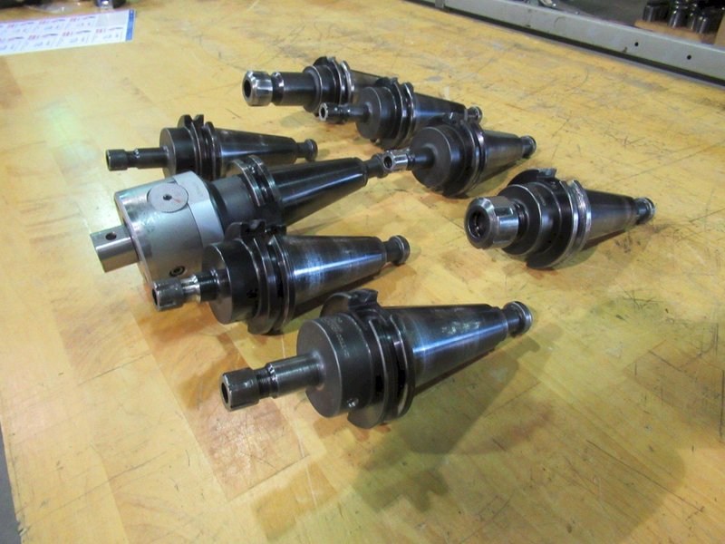 CAT 40 Tool Holders, including ER11 &amp; ER20 Collet Tool Holders and Offset Boring Bar Holder- Auction Item
